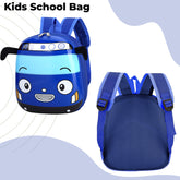 Kindergarten Cute Cartoon Kids School Bag for Boys and Girls (Blue)